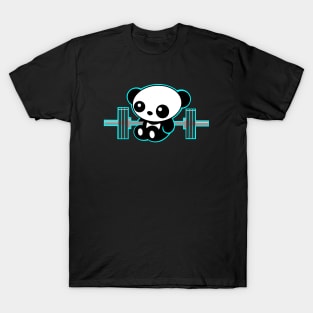 Panda, fitness girl, gym girl T-Shirt